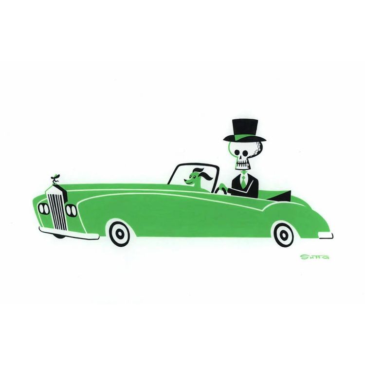 Rolls by Shag (Josh Agle)