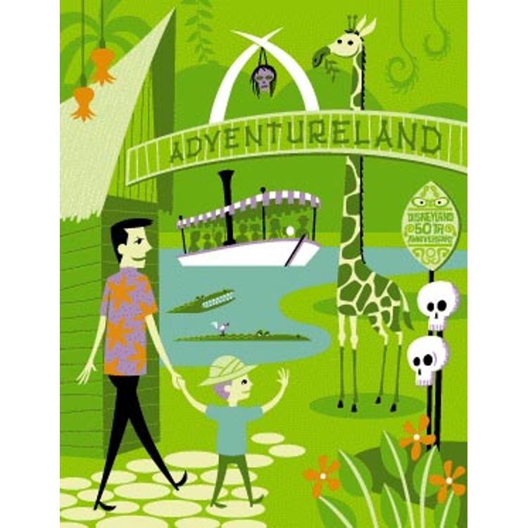Adventureland by Shag (Josh Agle)