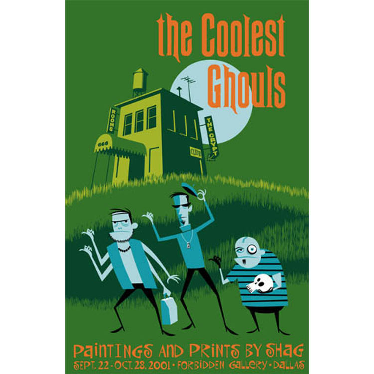 Coolest Ghouls (The) by Shag (Josh Agle)
