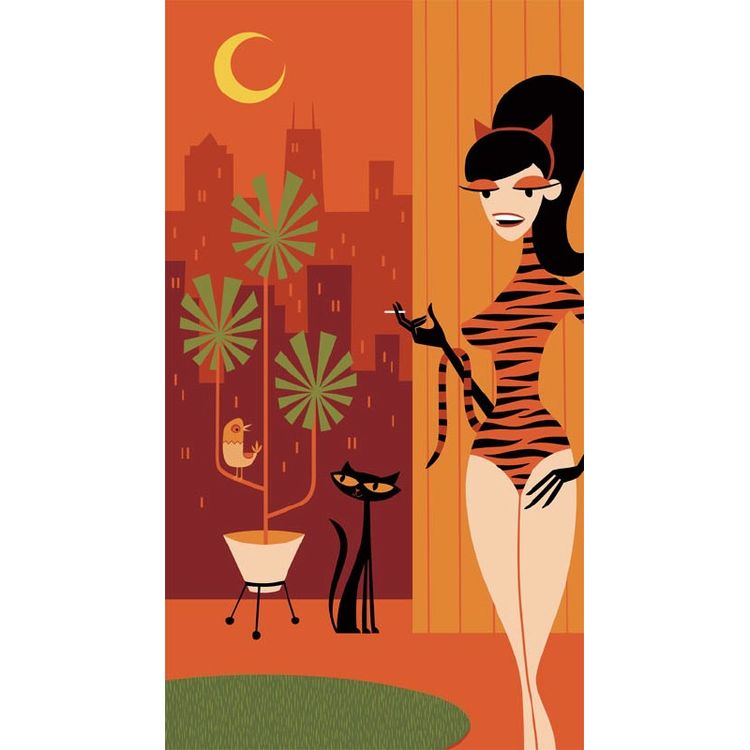 Tabby by Shag (Josh Agle)