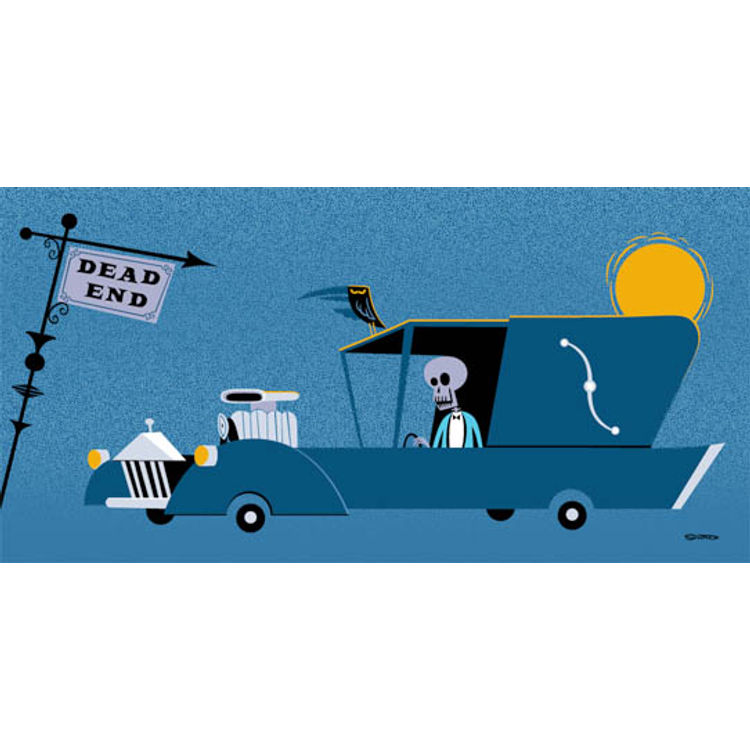 Undertaker's Wrong Turn (The) by Shag (Josh Agle)