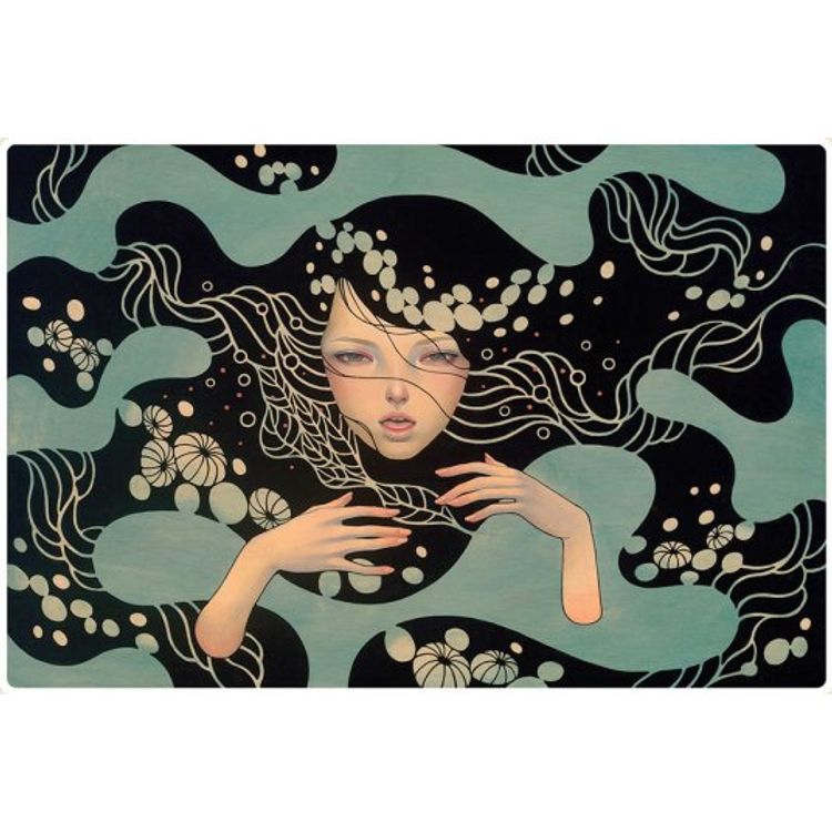Deep Waters (Print) by Audrey Kawasaki