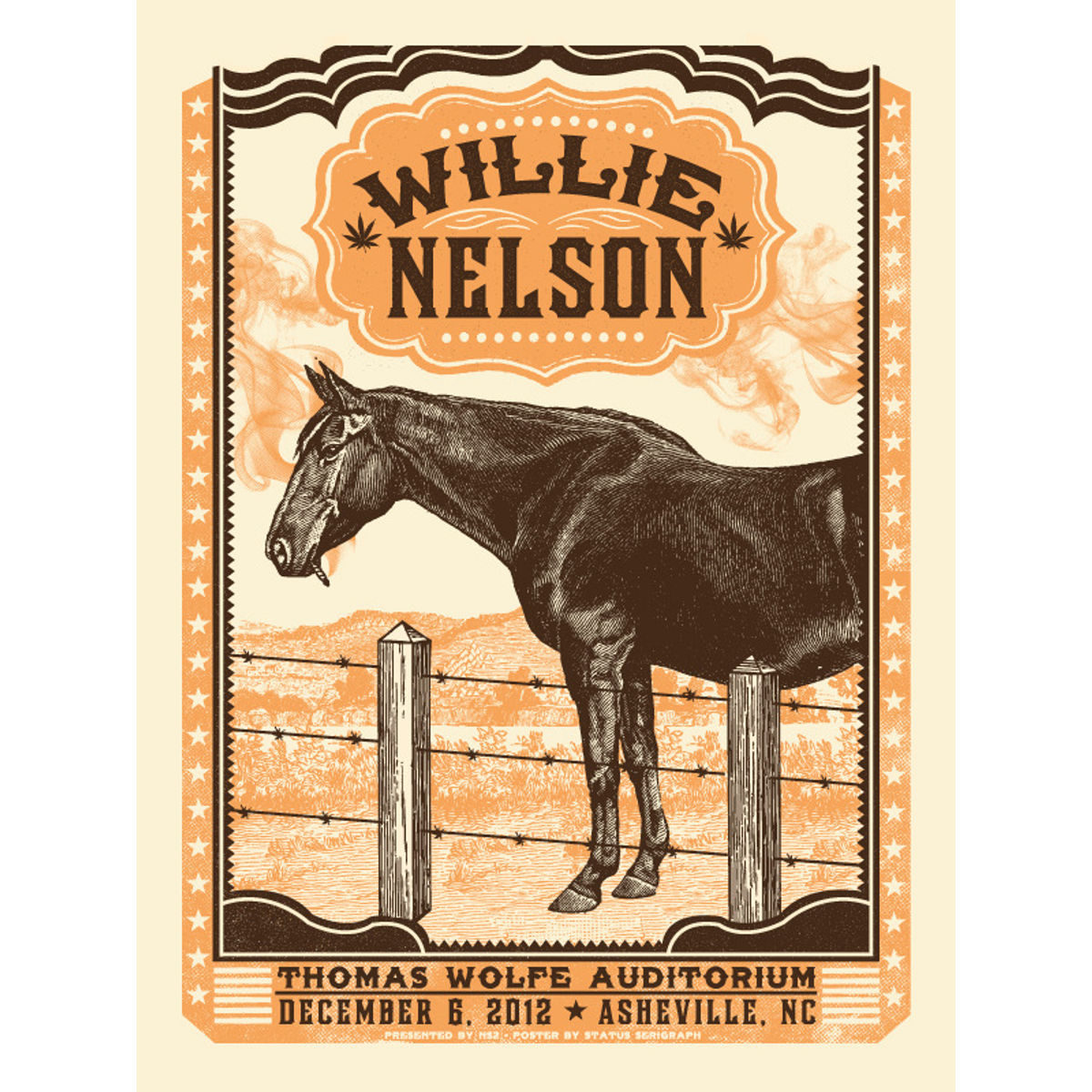 Willie Nelson - Asheville NC 2012