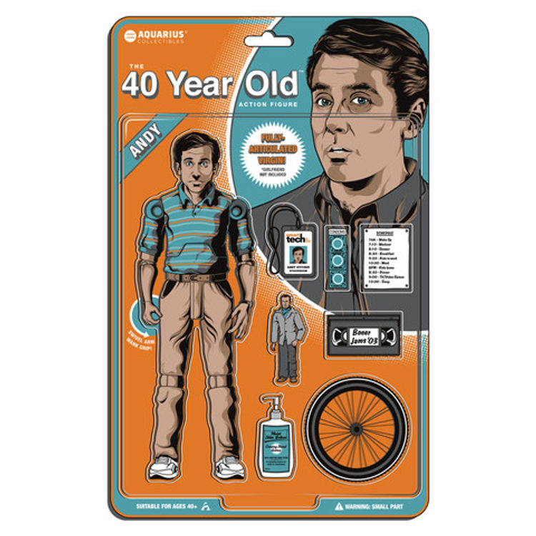 The 40 Year Old Action Figure by Anthony Petrie