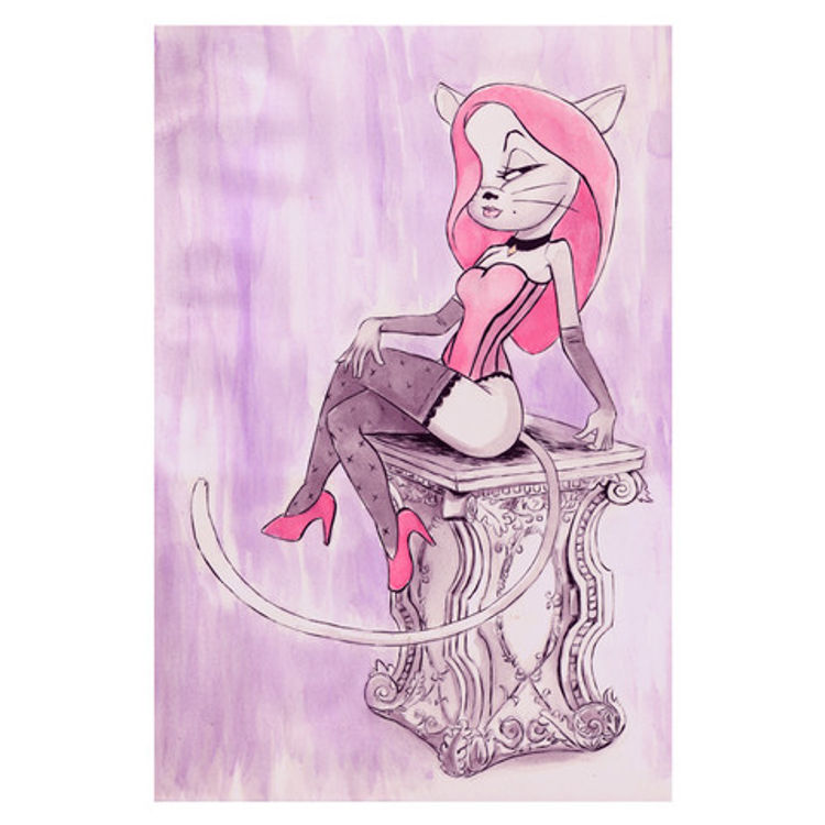 Pussy On A Pedestal by Isaac Bidwell
