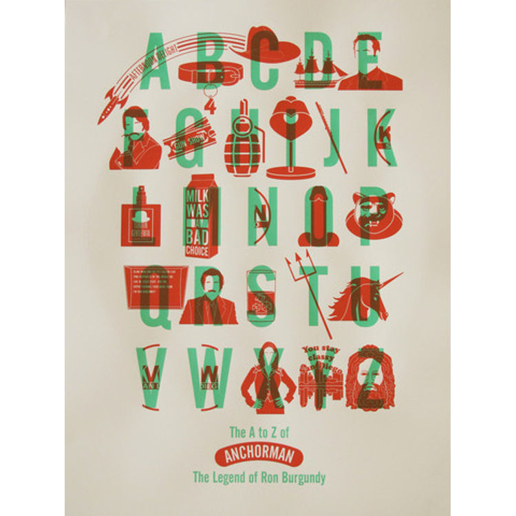 Anchorman A to Z by Sean Mort
