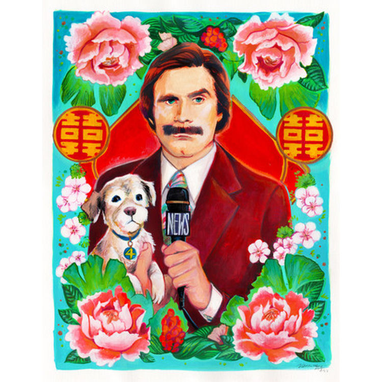 Ron Burgundy Is Kind Of A Big Deal by Veronica Fish