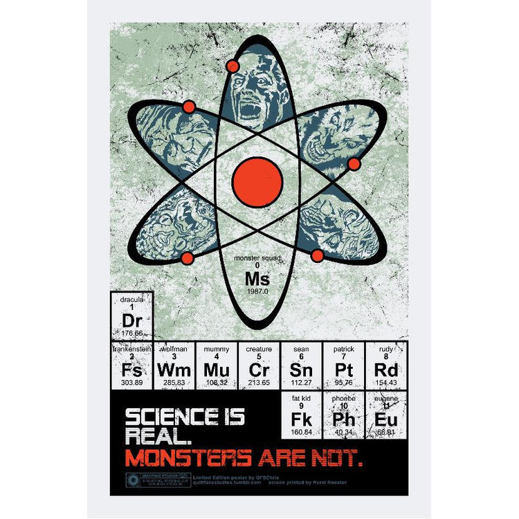 Science is REAL...Monsters are NOT by QFSChris (Chris Garofalo)