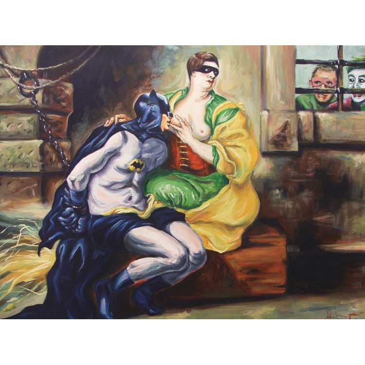 Batman Charity by Hillary White
