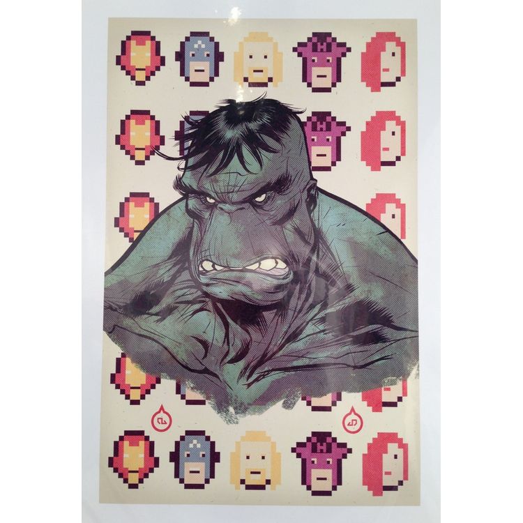 Hulk Ain't No 8-bit Avenger by Juan Doe