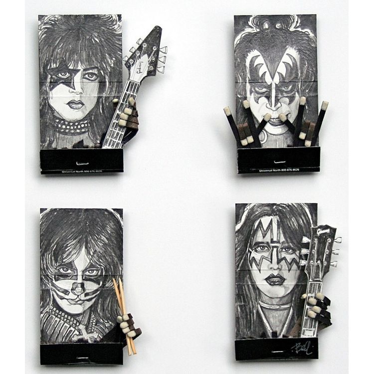 Kiss Matches by Mike Bell