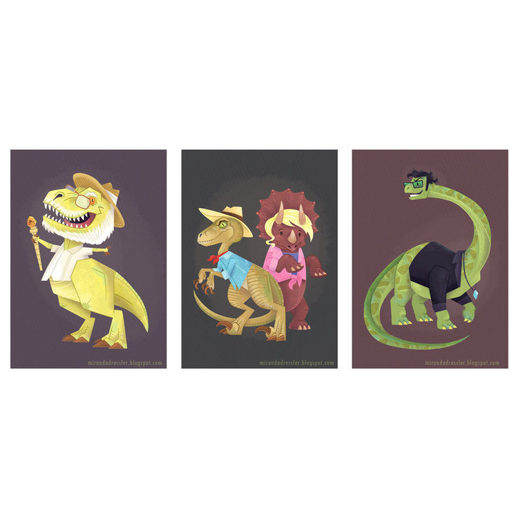 Jurassic Park'd by Miranda Dressler