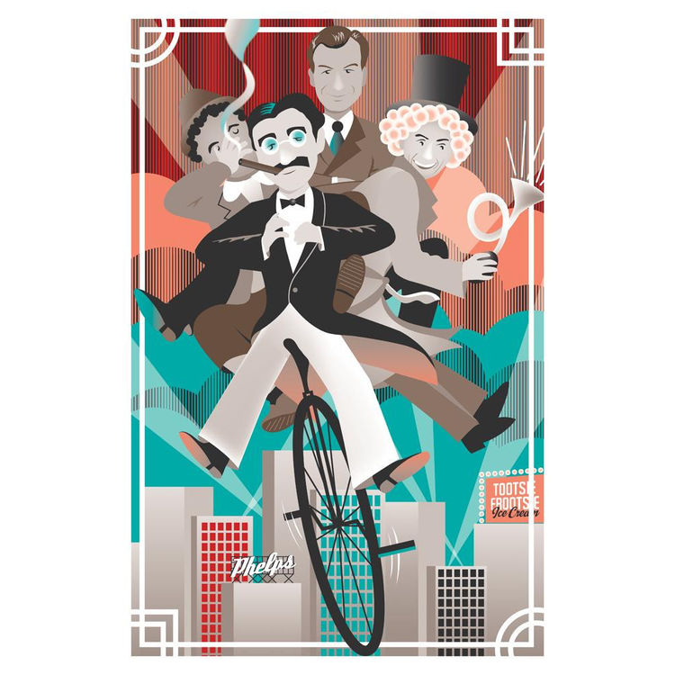 The Marx Brothers by Ridge Rooms