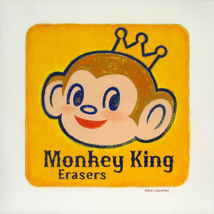 Monkey King Erasers by Ralph Cosentino