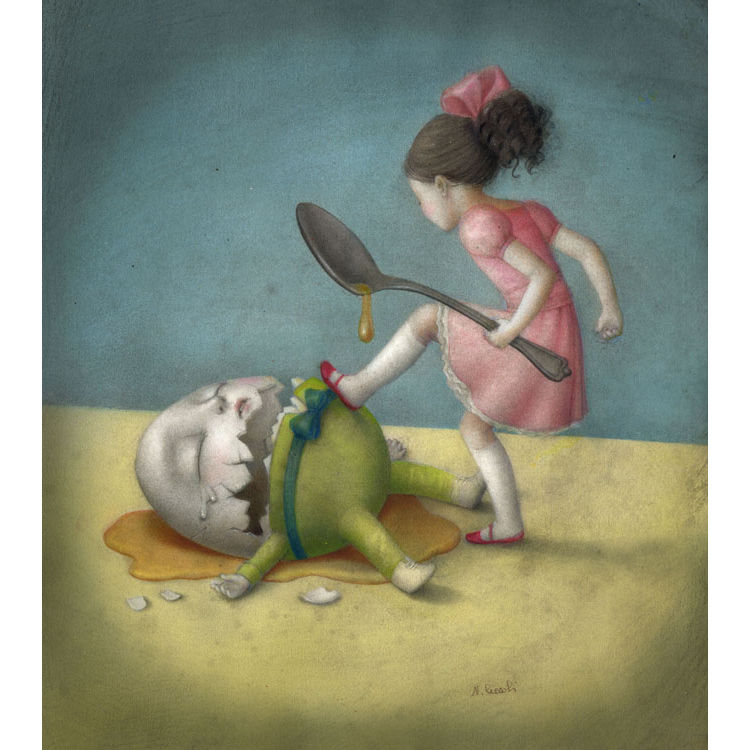 Shattered by Nicoletta Ceccoli