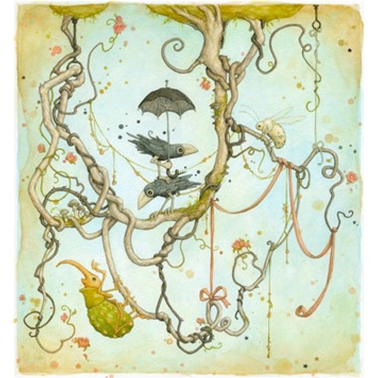 In The Woods by Leontine Greenberg