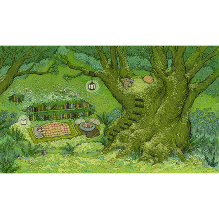 The Forest Grew as She Dreamed by Nicole Gustafsson