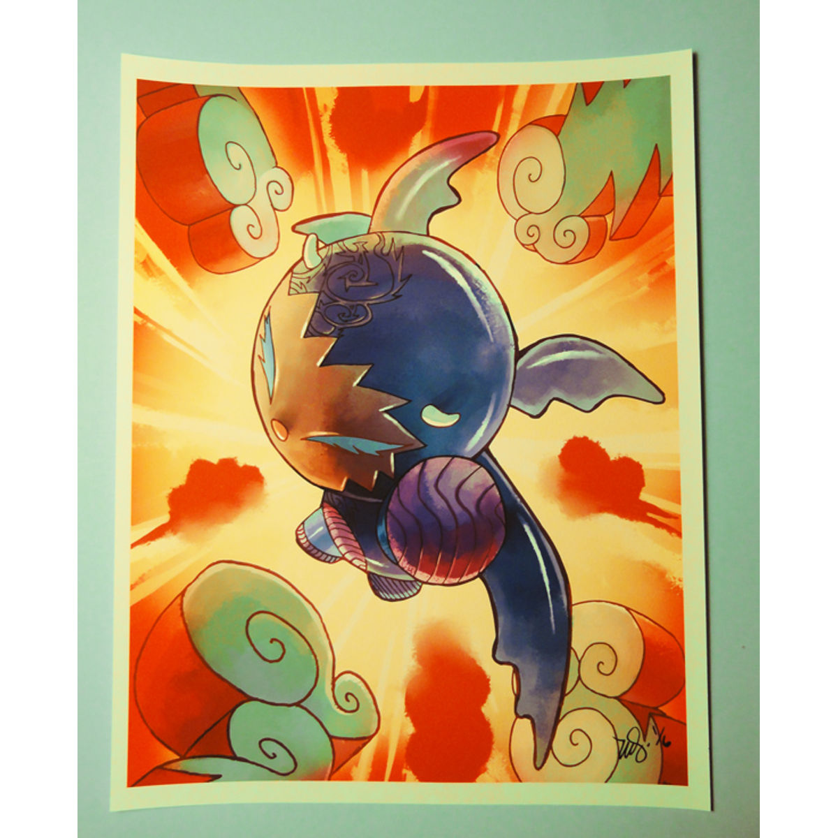 Flying Crow Crow Bear