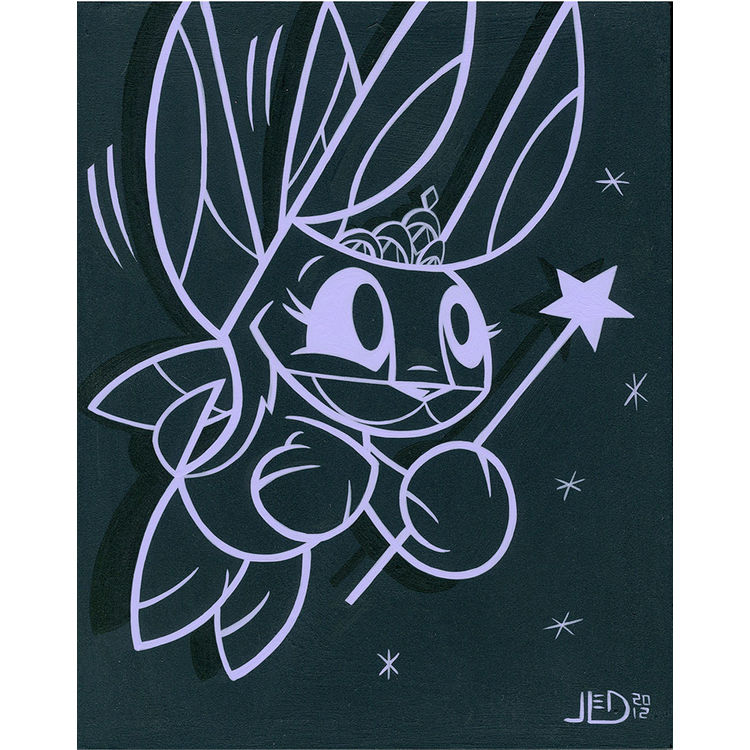 Lava Fairy Bunny by Joe Ledbetter