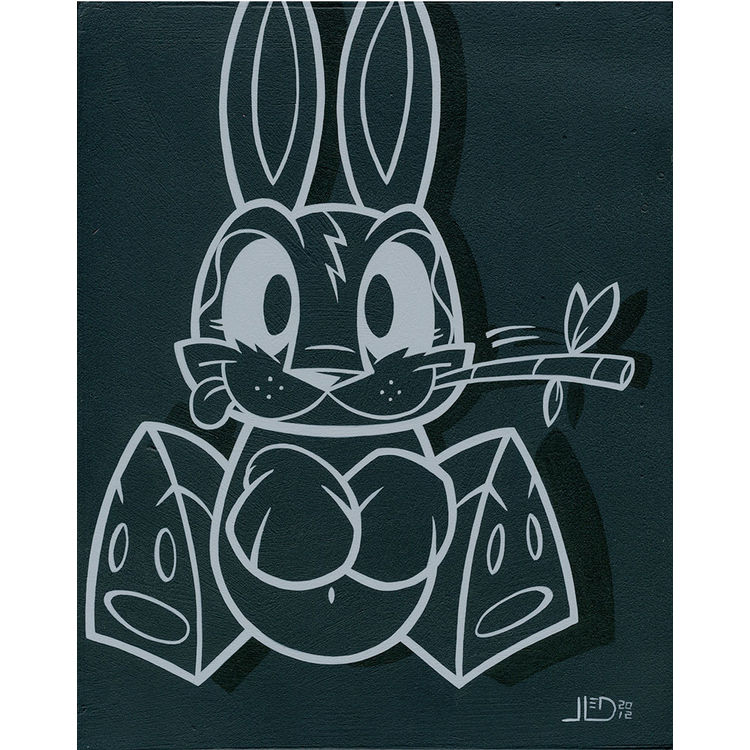 Lava Panda Bunny by Joe Ledbetter