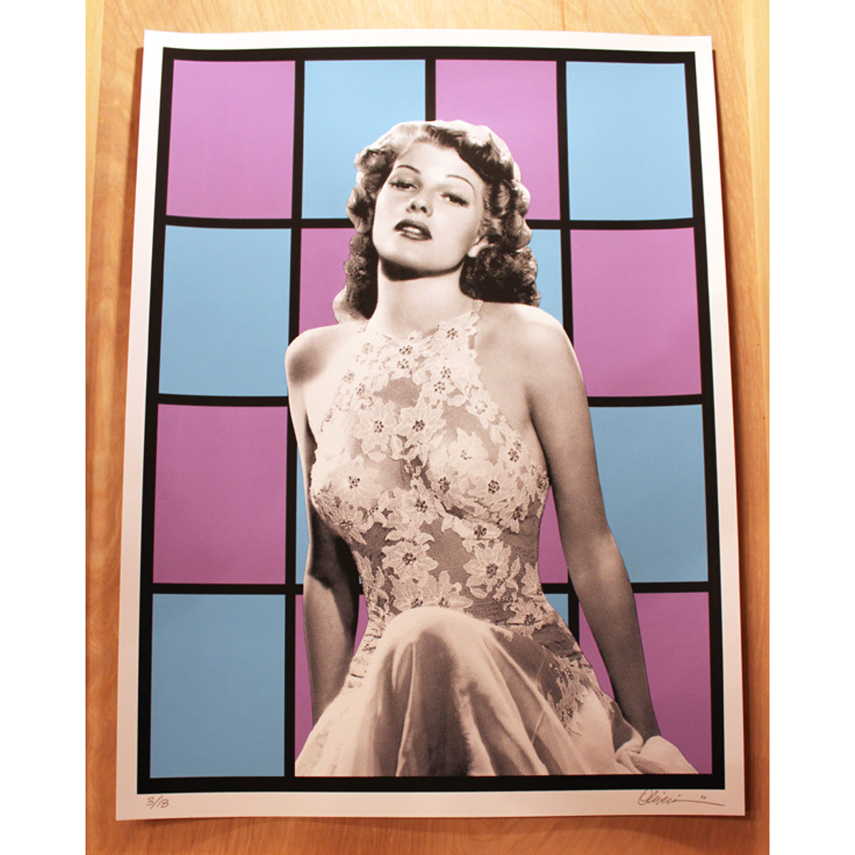 Recurring dreams of Rita" Purple/Blue