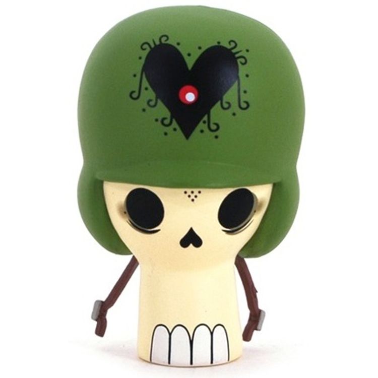 Soldier Skull by Ryan Bubnis