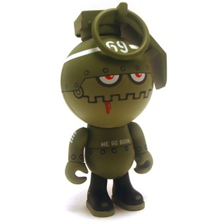 Nade Trooper by Frank Kozik