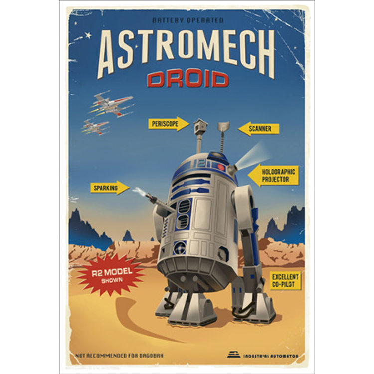 Astromech Droid by Steve Thomas