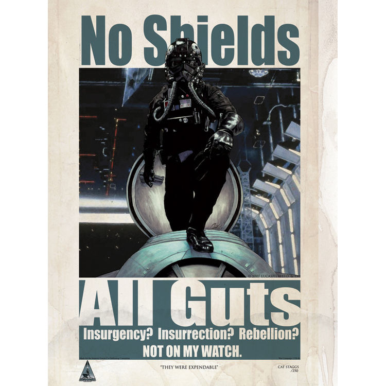 No Shields, All Guts by Cat Staggs
