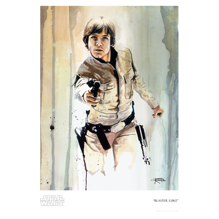 Blaster Luke by Brian Rood