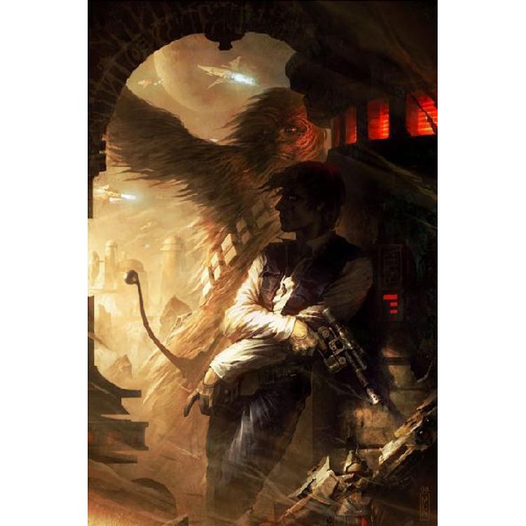Shadows of Tatooine by Raymond Swanland