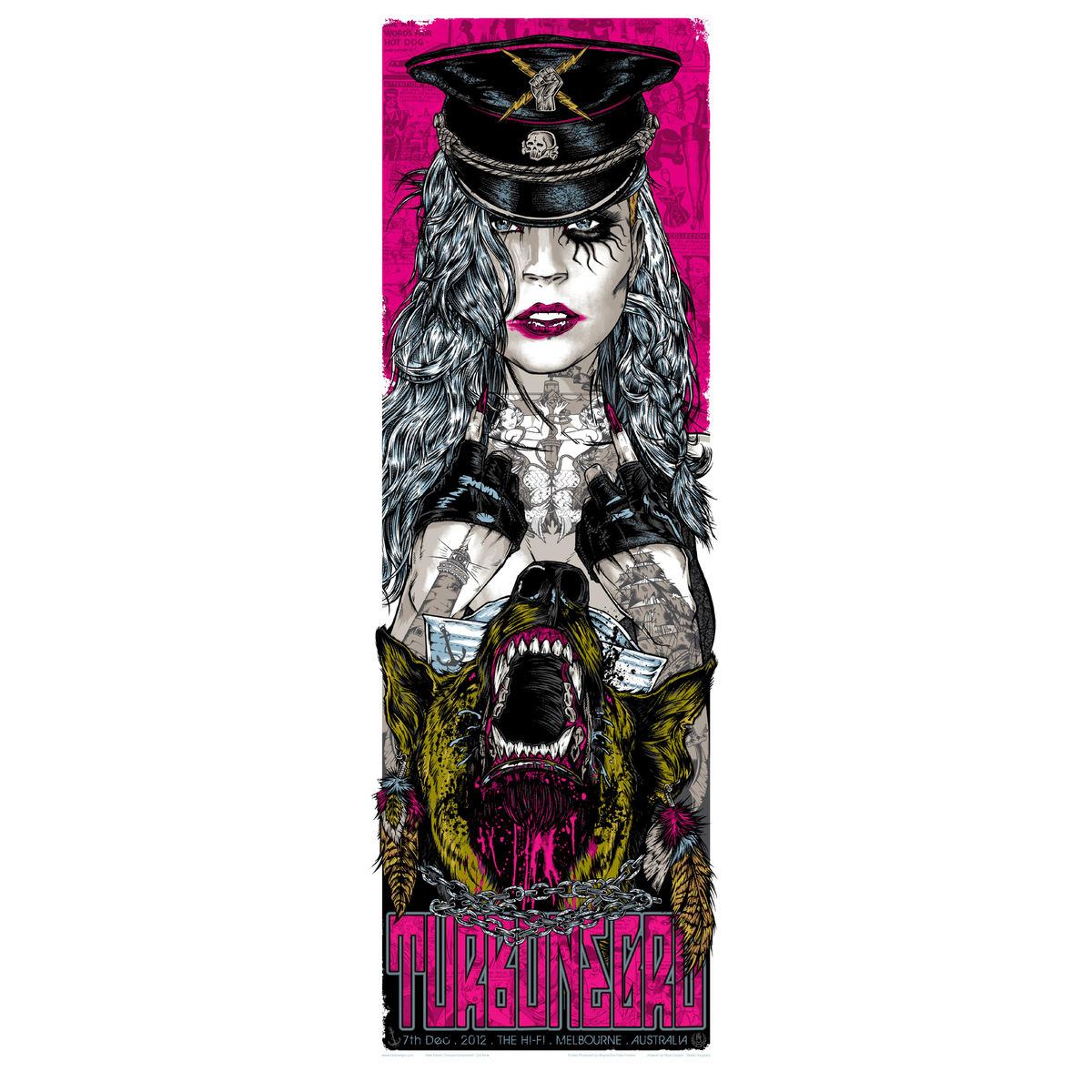 Turbonegro - Melbourne, Australia 2012