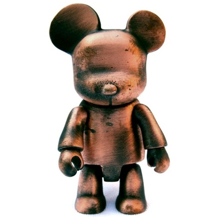 Bronze Metal Bear Qee by Toy2r