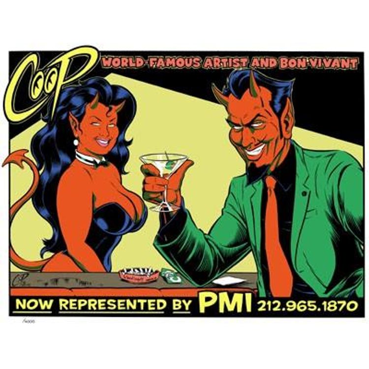 Coop - promo set (Yellow - Artist Proof) by COOP (Chris Cooper)