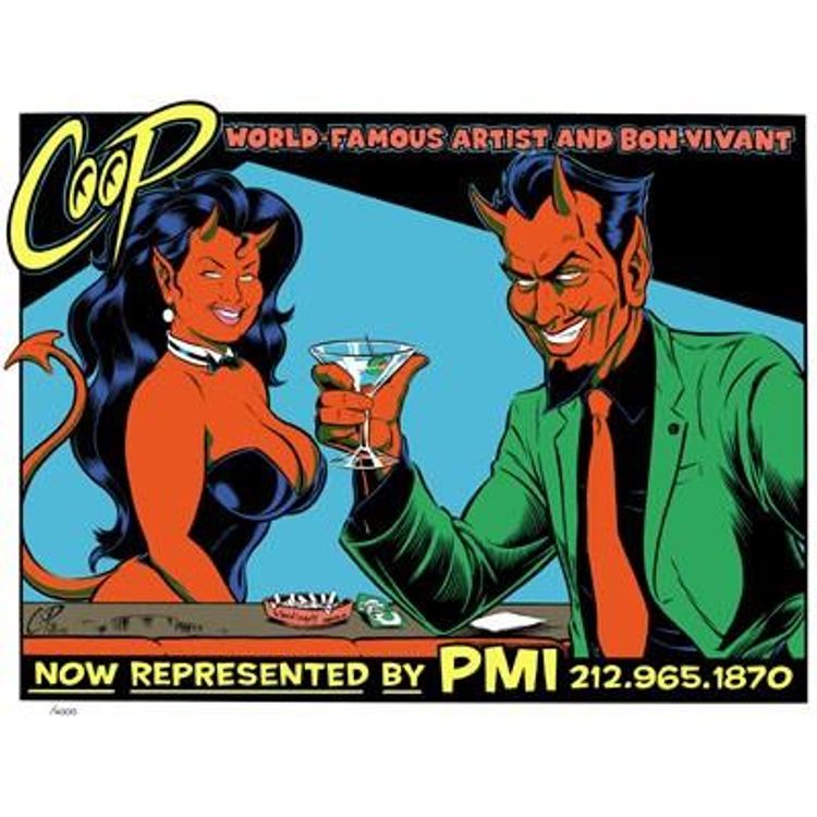 Coop - promo set (Blue - Artist Proof) by COOP (Chris Cooper)
