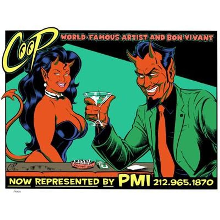 coop - promo set (teal/green - artist proof) by COOP (Chris Cooper)