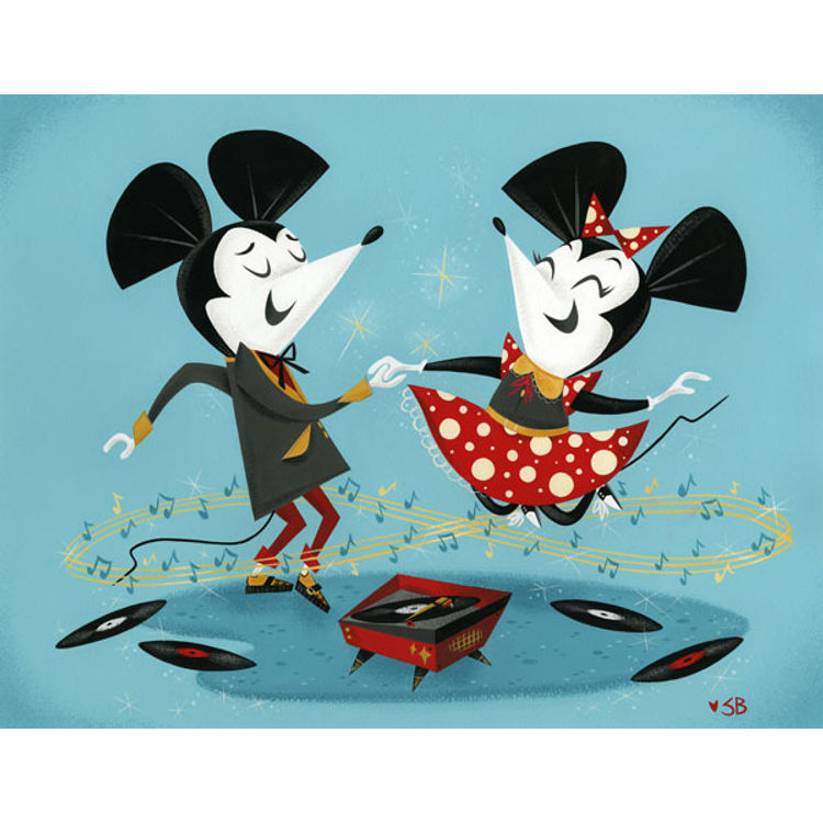 Rockin' Mickey by Stephanie Buscema