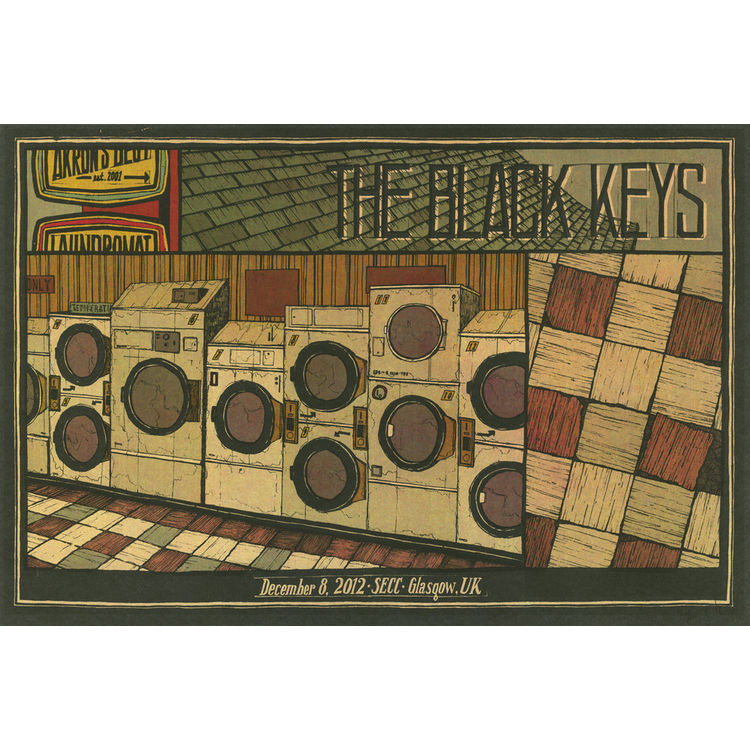 The Black Keys - Glasgow, UK by Landland