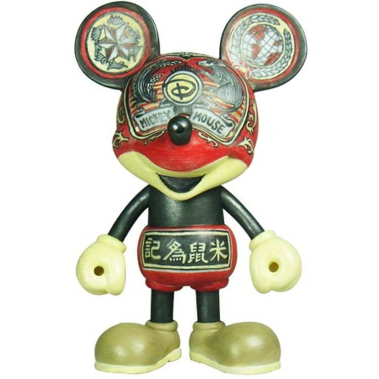 Old Label Mickey by Mark Chang