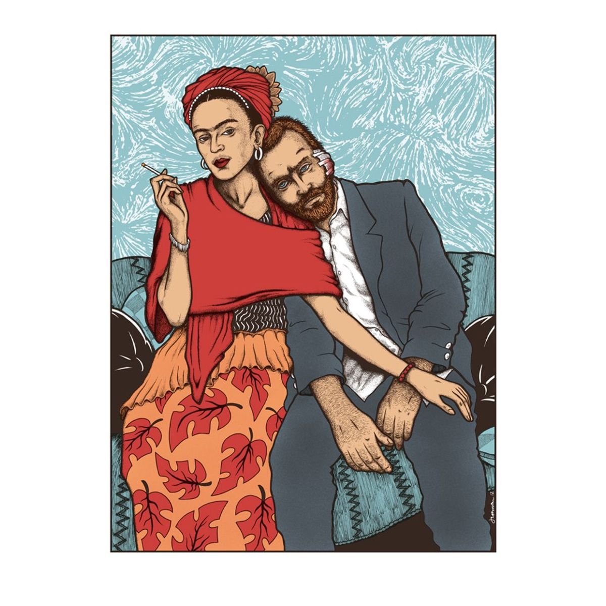 Frida y Vincente