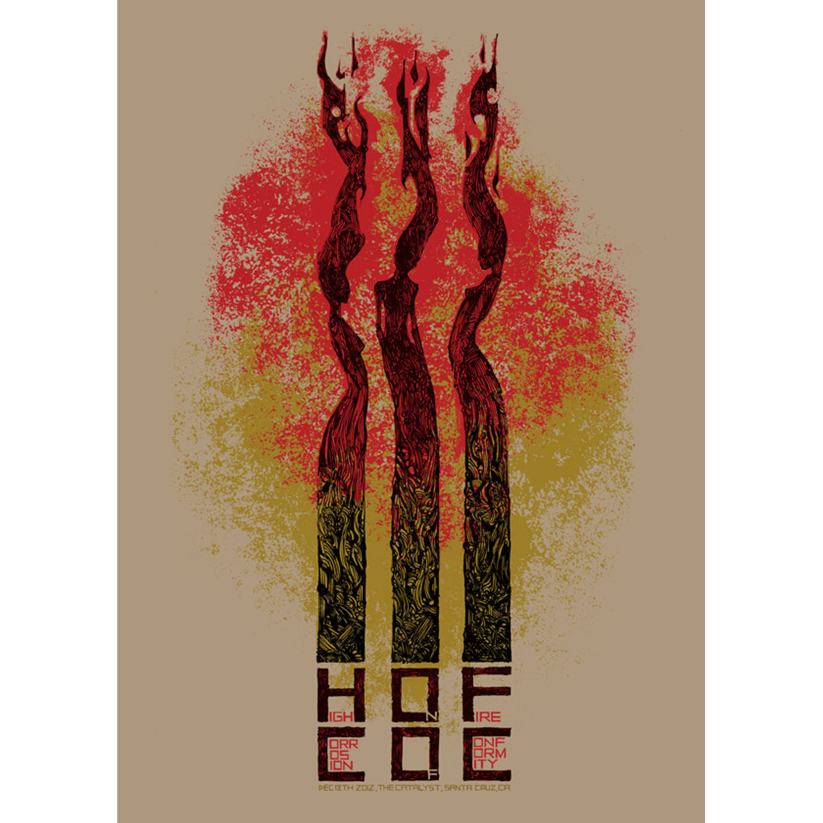 High On Fire - Santa Cruz, CA 2012