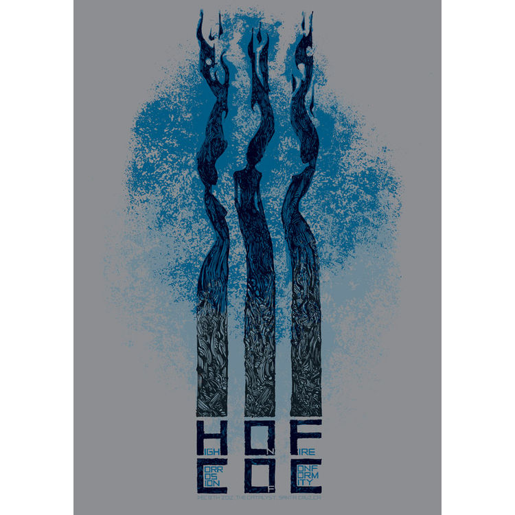 High On Fire - Santa Cruz, CA 2012 (Variant) by Malleus
