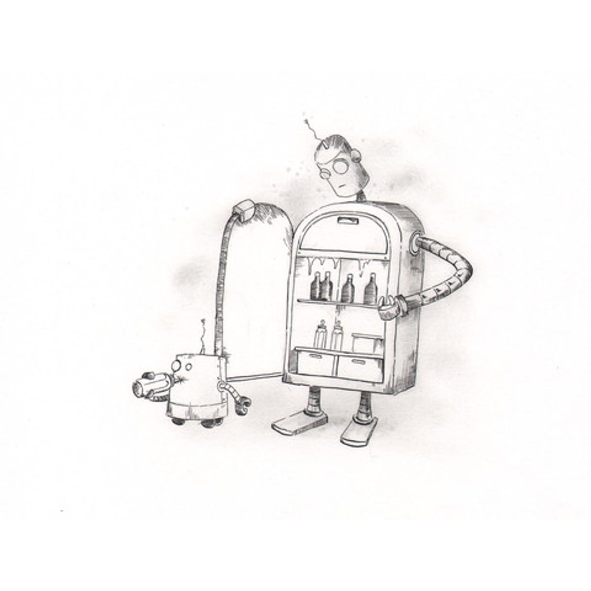 At least he chose milk this time