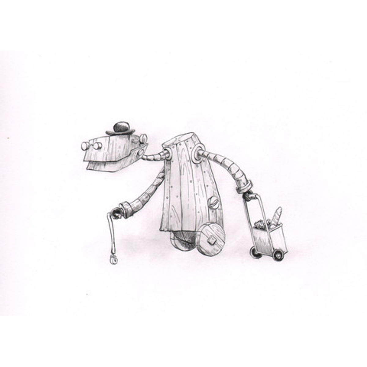 Grandpa Wood-Bot