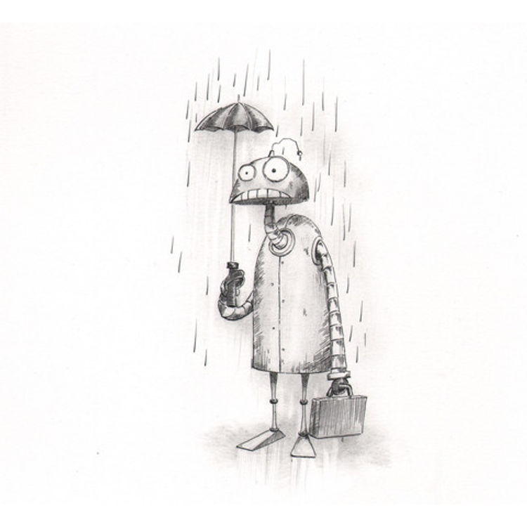 Insufficient emotional umbrella by Dave Pressler