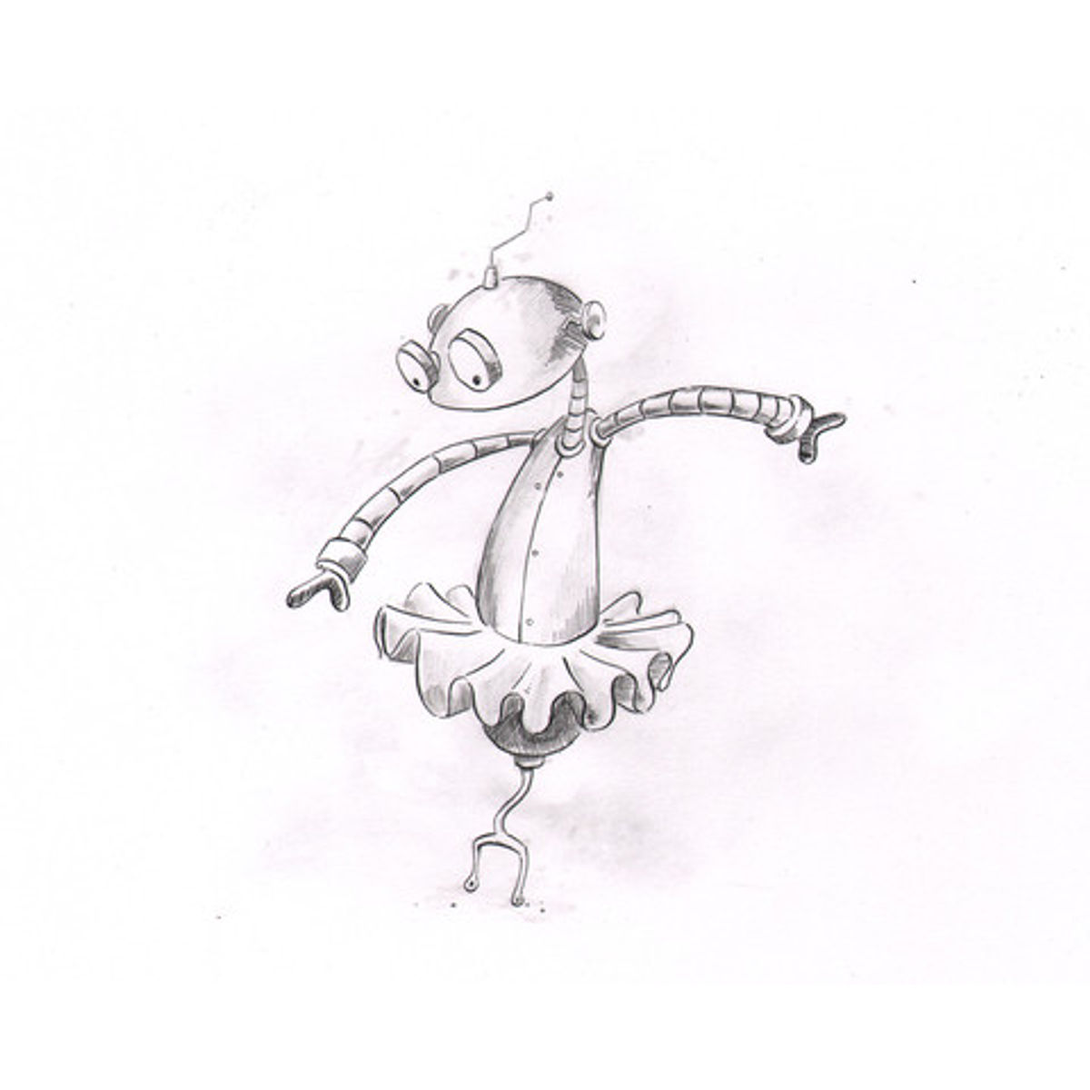 Liz could be an amazing ballerina if she could only find her wheel