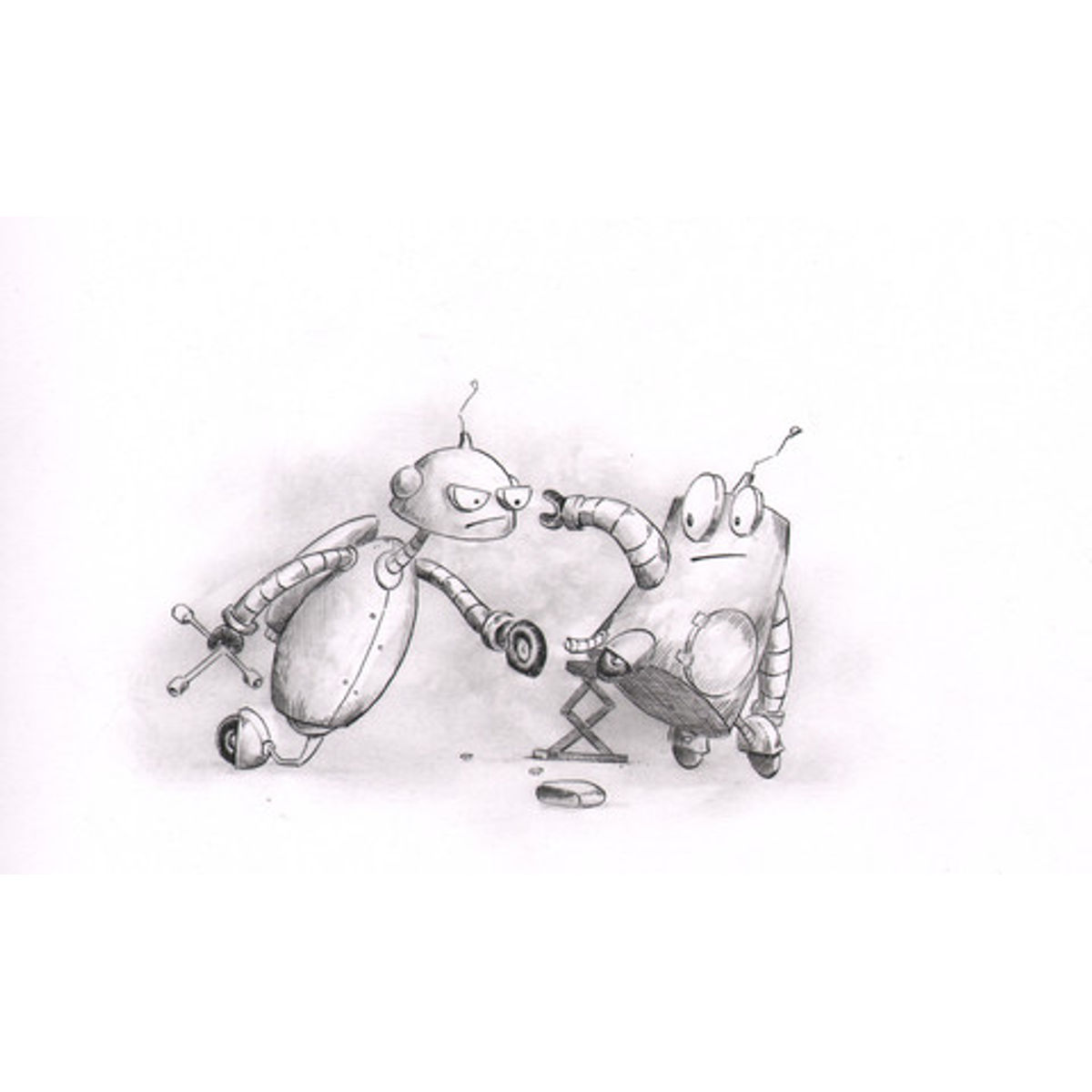 Lucky For Randy Becky Was There To Change His Tire