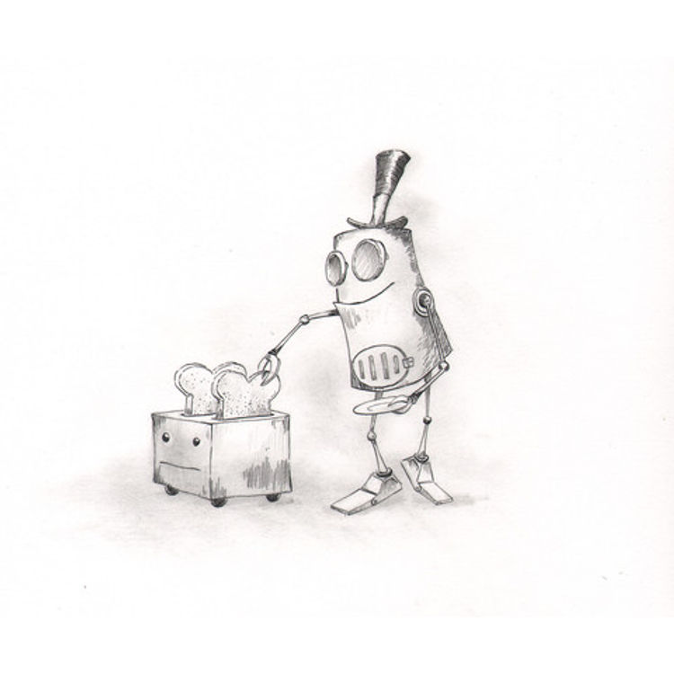 Toaster Pet by Dave Pressler