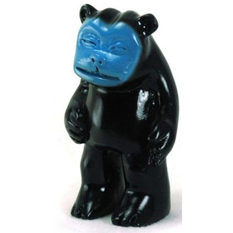 Fuzzie the Bear - Black/Blue by Spencer Hansen