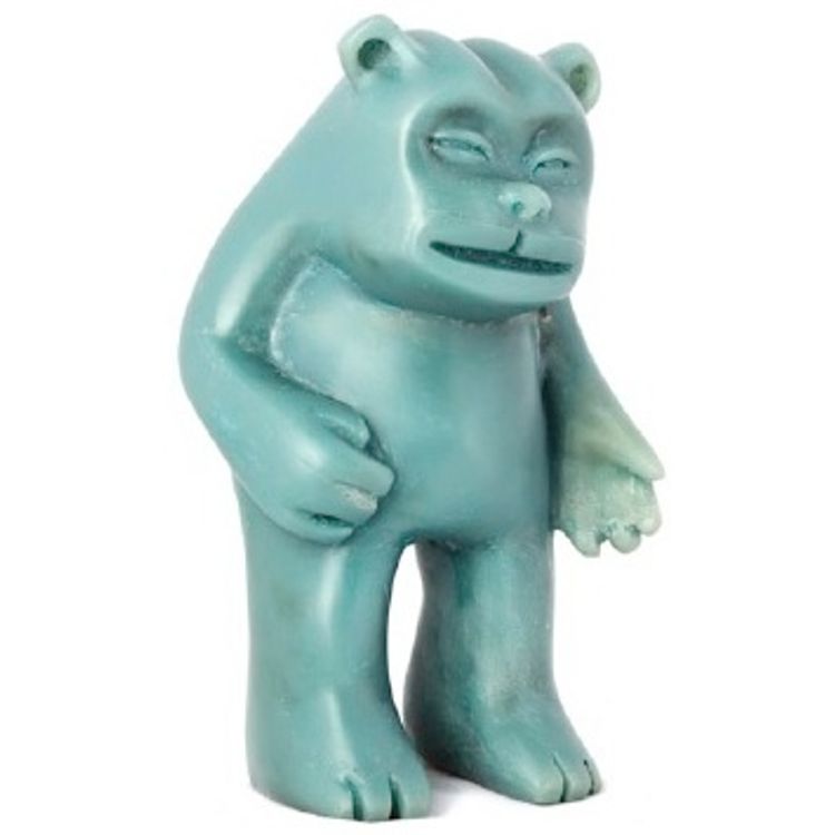 Fuzzie the Bear - Blue by Spencer Hansen